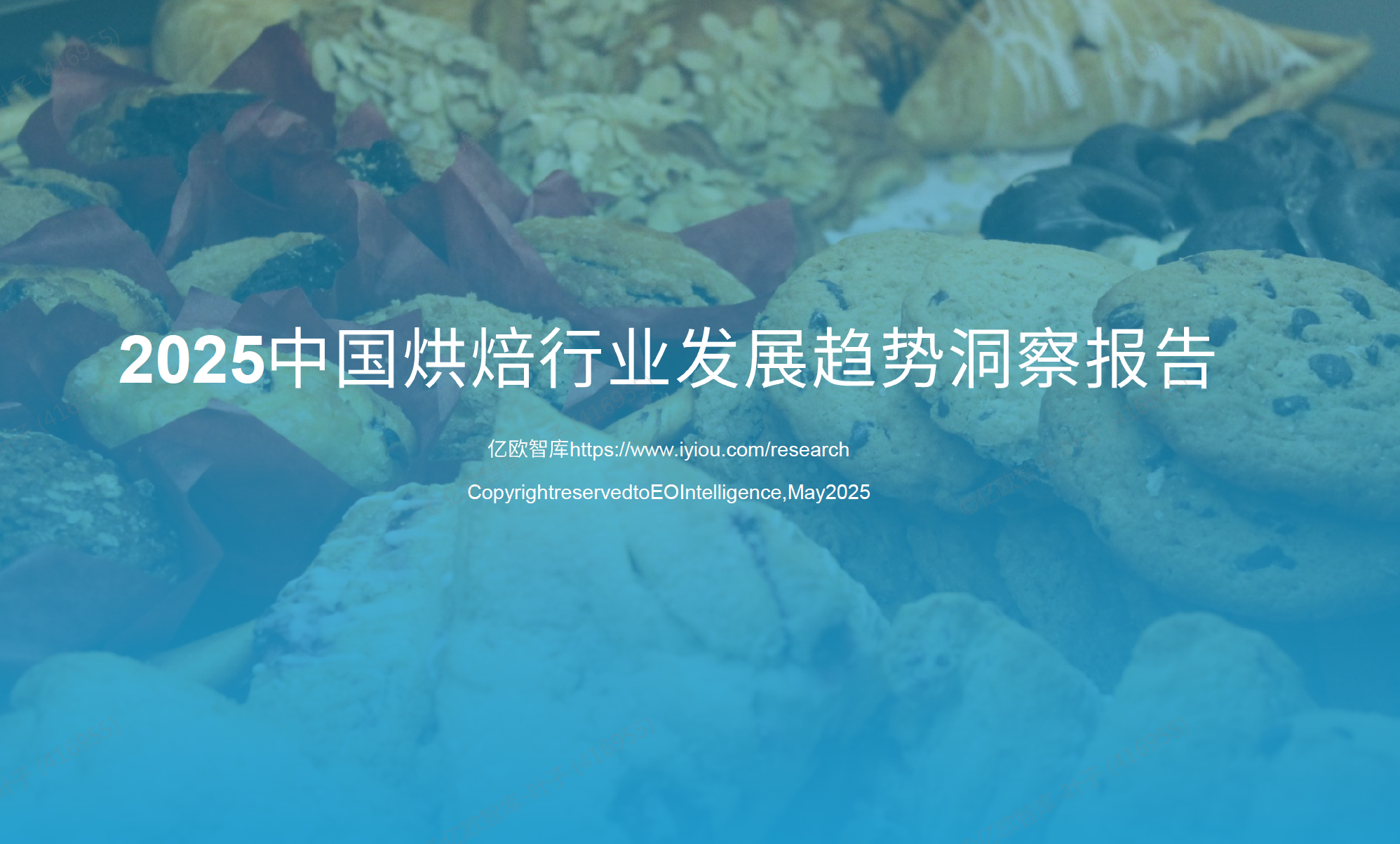 《2025中国烘焙行业发展洞察报告》PDF下载